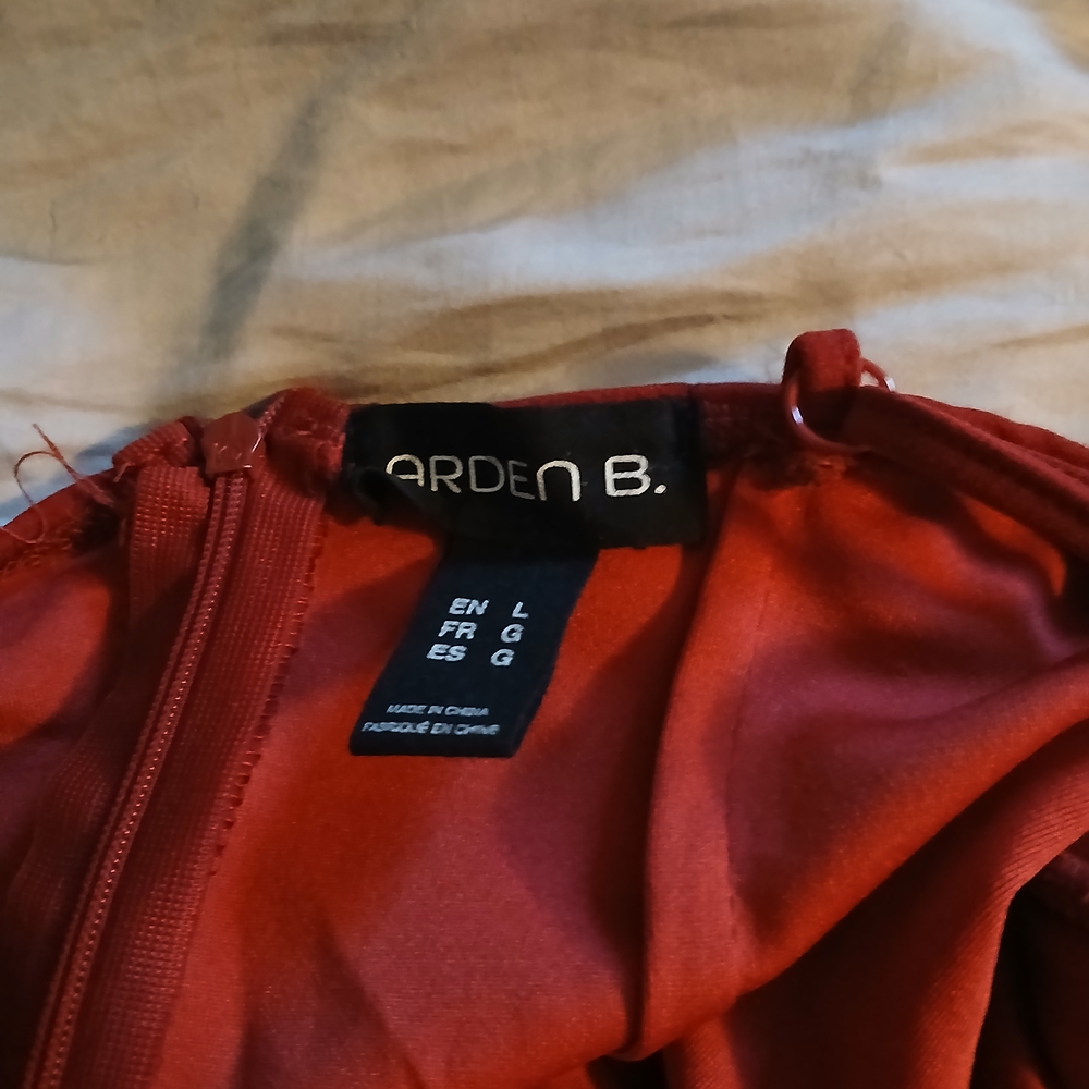 Arden B Elegant Red Apparel
